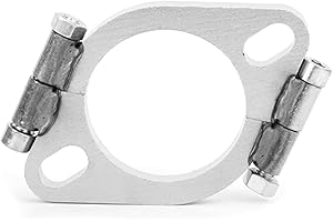 2.5 Inch Car Exhaust Flange, Steel Exhaust Flange Connection Kit Exhaust Clamp Muffler Clamp Exhaust Flame Kit Exhaust Repair