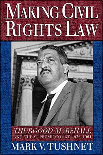 what was an argument about segregation made by thurgood marshall before the supreme court
