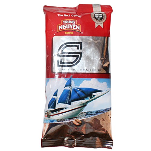 Trung Nguyen S Chinh Phuc Gerösterer gemahlener Kaffee mit Schokoloade und Whisky aromatisiert 5kg (50x100g)