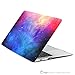 TOP CASE – 2 in 1 Galaxy Graphic Rubberized Hard Case + Keyboard Cover Compatible with Apple MacBook Air 13