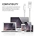 Woitech iPhone Charger 3FT Lightning to USB Cable Charging Cord with Compatible with iPhone 7/ 7Plus/ 6/ 6S/ 6 Plus/ 6S Plus, 5C/5S/5, iPad/iPod(White)