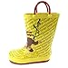 Curious George Kids Rain Boots (7/8 M US Toddler, Curious George Yellow)