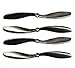 New 9x4.7 Carbon Fiber Propeller for DJI Phantom Set of 4 Balanced Jello Fix 9047 primary