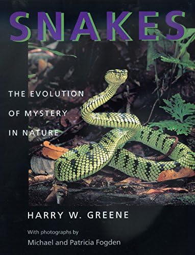 Snakes โ The Evolution of Mystery in Nature Paperback โ 5 April 2000