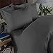 Elegant Comfort® Wrinkle & Fade Resistant 1500 Thread Count - Damask Stripes Egyptian Quality Luxurious Silky Soft 4-Piece Sheet Set, Up to 16