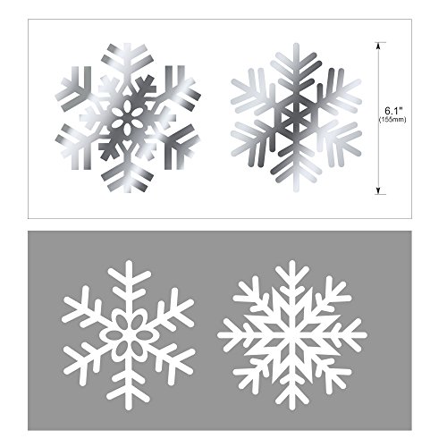 Snowflake Swirls Decoration(30pcs), Konsait Merry Christmas Snowflake Hanging Swirls Garland Foil Ce - //coolthings.us