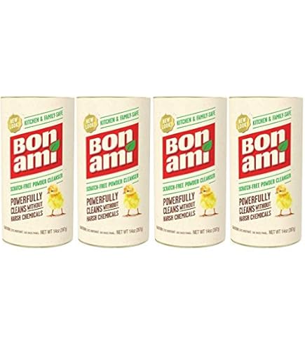 Amazon.com: Bon Ami 04410 14oz 14 Oz Bon Ami Cleanser : Health