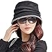 Siggi Womens 1920s Vintage Wool Felt Cloche Bucket Hat Winter Fall Packable