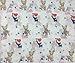 Lina & Lily Chihuahua Dog Print Women's Infinity Scarf Lightweight (White)