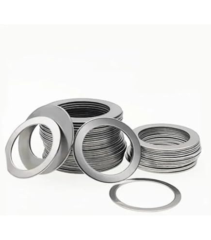 304 Stainless Steel Ultra Thin Flat Washer Shim – M9 To M30, 0.5mm Thick, 10/20pcs (M12x20mm, 20pcs)