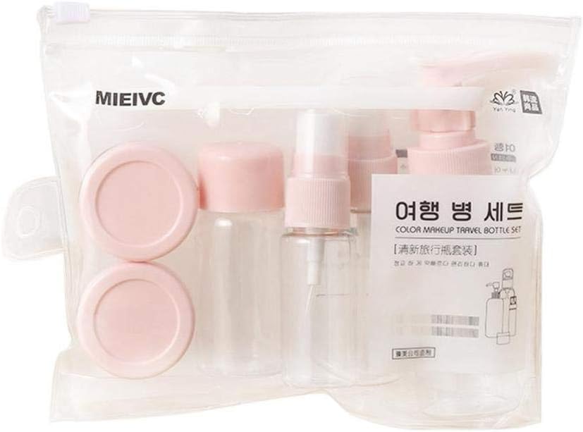 OUFENL Travel Containers Travel Portable Packaging Bottle Beauty Cosmetic Bottle Spray Bottle Set Travel Tube Sets