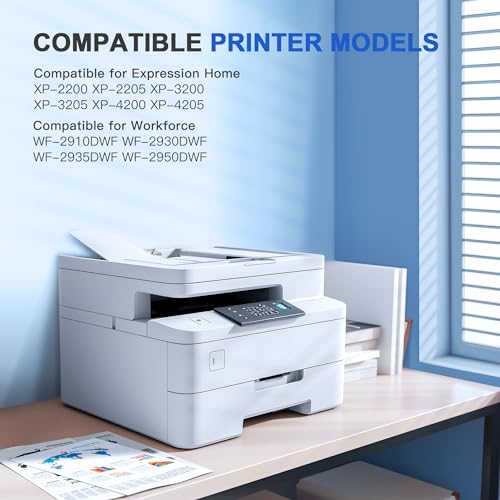 CATJOY Compatible with 604XL Ink Cartridges Multipack Compatible with Epson XP 2200 Ink XP-3200 XP-4200 XP-2205 XP-4205 Workforce WF-2910 WF-2930(10 Pack)