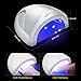 Modelones 48W 24W UV LED Nail Lamp-Nail Dryer Nail Light for Gel Nail Polish with 3 Timer Setting Senor for Fingernail and Toenail Curing
