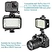 Neewer Underwater Lights Dive Light 60 LED Dimmable Waterproof LED Video Light 131feet/40m for GoPro Hero 6 5 4 Hero Session Canon Nikon Pentax and Other Action and DSLR Cameras (Battery Included)