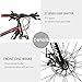 Max4out Mountain Bike 21 Speed 26 inch Shining SYS Double Disc Brake Suspension Fork Rear Suspension Anti-Slip Bikes Redthumb 3