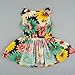 Fitwarm Pet Elegant Floral Ribbon Dog Dress Shirt Vest Sundress Clothes Apparel, Large
