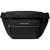 Michael Kors Brooklyn Travel Belt Bag, Light Gunmetal