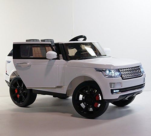 Kid`s electromobil RANGE ROVER: Wheels are powerful! The big, beautiful car with light and sound, All-terrain radio controlled! The car the design is super! kid is just happy!