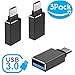 Hhusali USB-C Adapter Type-C to USB 3.0 Adapter (3-Pack)