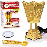 AM Electric Incense Bakhoor Burner Gold, 110V
