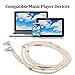 Fashionable Jewelry Pearl Necklace Earphones Headset with Mic Beads 3.5mm in-Ear Earbuds Wired Headphone for iPod, iPhone, Android, BlackBerry, Mp3 Player and All 3.5mm Audio Devices (White)