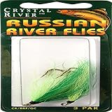 Crystal River CR/RRF/GC Russian River Fly Grn/CHT 3Pk