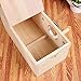 YJJKJ Wood Parakeet Nest Box Pet Bird House Parrot Breeding Mating Box Bird Cage Box for Lovebirds Cockatiel Parrotlets Budgerigar Parakeet (L)