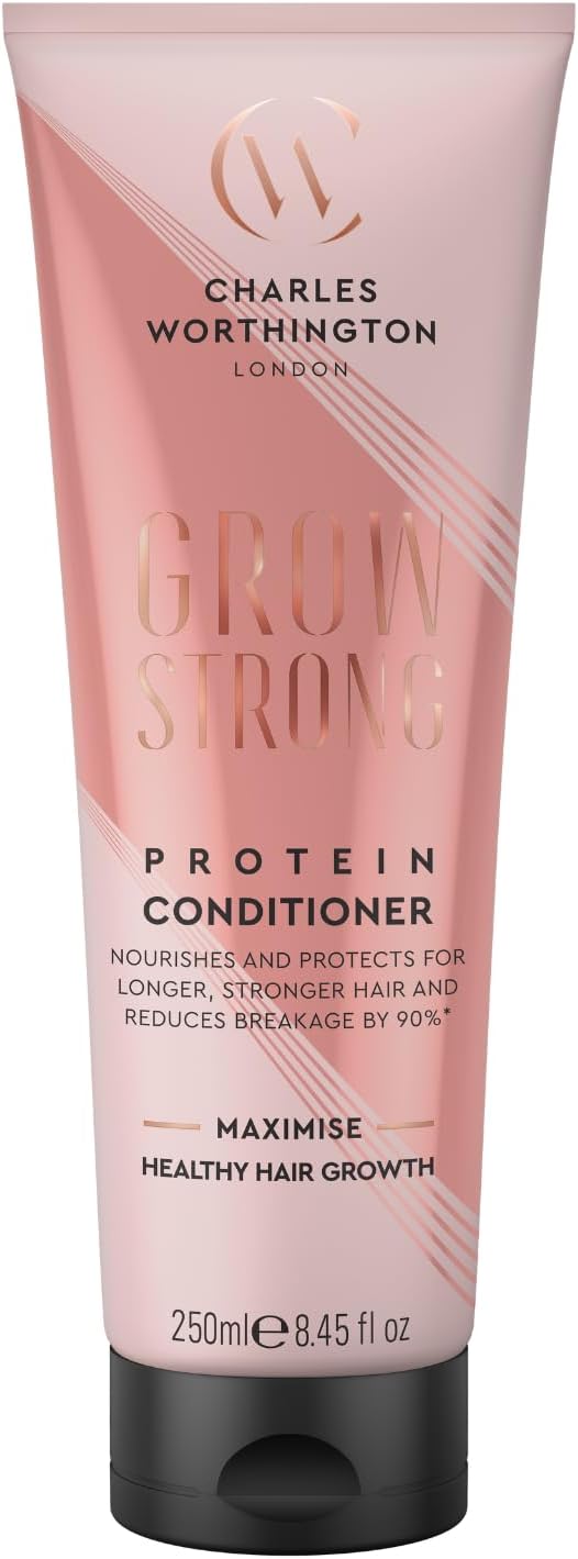 Charles Worthington Grow Strong Protein Conditioner 250 ml for Hair Growth