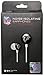 iHip NFF10200ATL NFL Atlanta Falcons Mini Ear Buds, Red/Black