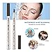 Music Flower liquid eyebrow pencil with four tips brow tattoo pen (Brown)