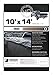 Dry Top 51014 Truck Tarp, 10x14 Feet, Black