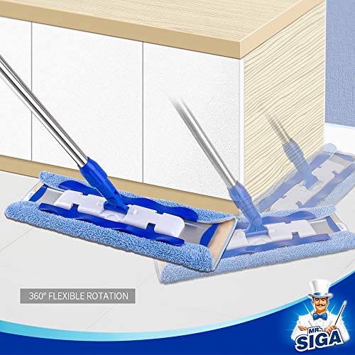 3 Professional+Microfiber+Stainless+Steel+Handle