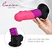 Louviva Women Masturbation Realistic Dildo Adult Toy with Suction Cup, 8
