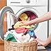 OrliverHL Reusable 1 PC Wool Tumble Dryer Balls, Handmade Premium Wool Laundry Drying Balls, Hypoallergenic Natural Fabric Softener, Anti-Static with Free Cloth Carry Bag