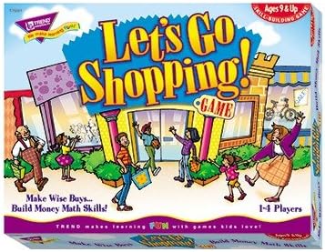 Lets Go Shopping Game Ages 9 & up