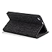 kwmobile Case for Huawei MediaPad X2 7.0 with fabric cover and stand with Design Fabric - Tablet Case Cover Cases