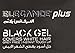 Elegance Plus Gel and Color, Black, 3.5 Oz