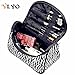 Vi.yo 1 Piece Fashion Cosmetic Bag Zebra Stripes Women Travel Make Up Bag Handbag Casual Purse Storage Organizer