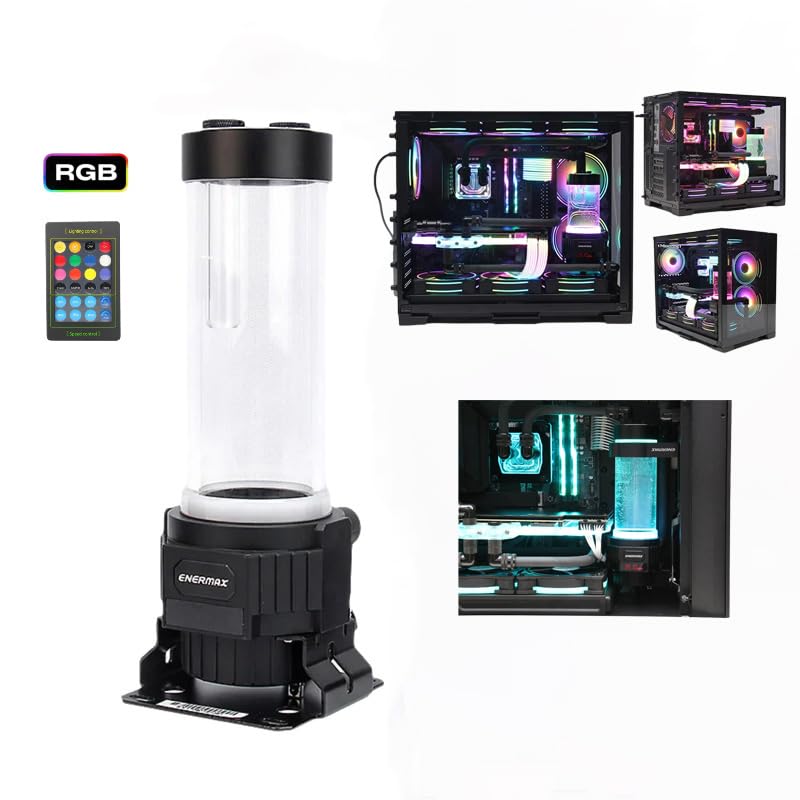 PC Reservoir/Pump Combo,RGB Lighting with LCD