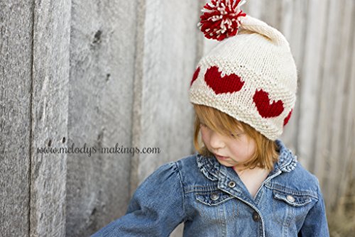 Love-ly Cap Knitting Pattern - Sizes All Sizes Newborn Baby through Adult Woman Included