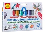 ALEX Toys Artist Studio 6 Metallic Creamy Crayons