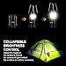 LED Camping Lantern Collapsbile COB Light IP54 for Hiking Emergencies Hurricanes Outages,2Pack
