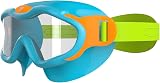 Speedo Biofuse Sea Squad Youth Goggles Neoprene Strap UV Anti-Fog Azure view 3