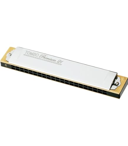 Amazon.com: TOMBO(トンボ) Complex Harmonica, Silver (No.3521D