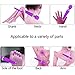Water Resistant 10 Powerful Multi-Speed Cordless Power Wand Massager Vibrators For Women Rechargeble Waterproof Personal Wireless (purple)