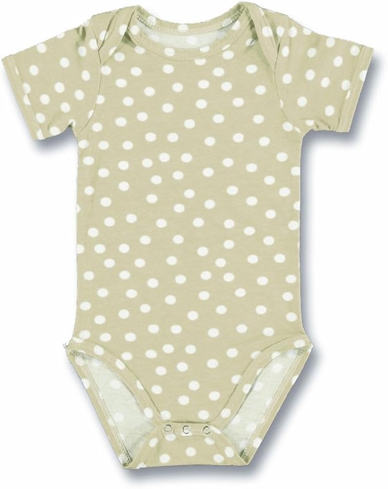 spotty baby grow