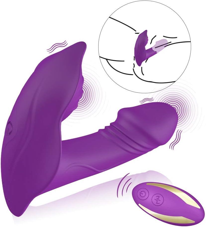 Wireless Remote Underwear Vibrańtor Invisible 9 Speed Vibrańting Panties Mástῦrbátor Štímῦlator Síx Toys for Woman