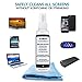 Ultimate Screen Cleaner Kit with Microfiber Cloth. Best for Cleaning all Tech Gadgets and Electronics: iPhone, Android, Cell Phone, Tablet, Computer Screen, Keyboard, TV, LCD, LED & Plasma.