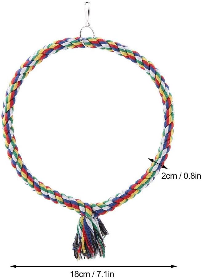 Zerodis Bird Parrot Circle Ring Rope - Image 5