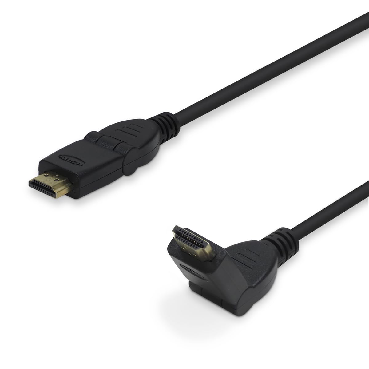 Waytex 24410 HDMI Cable Articulated High-Speed with A-A Ethernet 1.80 m with Gold-Plated Contacts